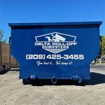 delta roll off dumpster rental commercial elk grove california